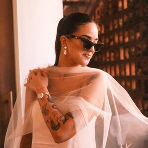 Shona Joy La Lune Strapless Column Top and La Lune Tuxedo Trouser